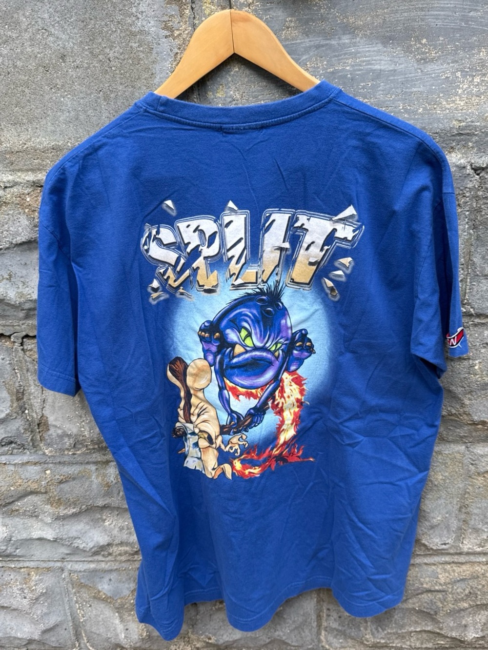 Vintage Y2K Bowling T Shirt Large 2000s